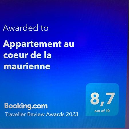 Appartement Au Coeur De La Maurienne Saint-Etienne-de-Cuines Exteriér fotografie