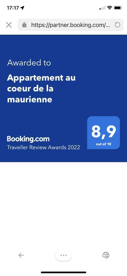 Appartement Au Coeur De La Maurienne Saint-Etienne-de-Cuines Exteriér fotografie